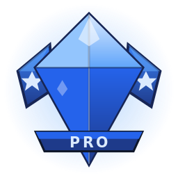 Pro tier badge